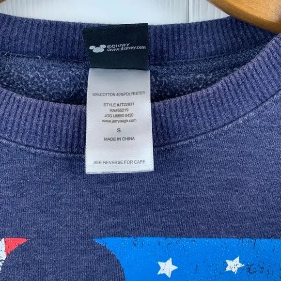 Official Disney All American Mickey sweatshirt - Picture 4 of 6